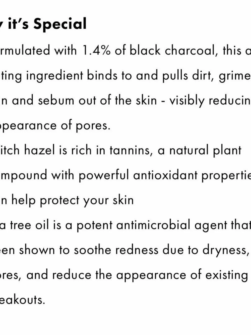 🍋2/$30 New Truly Black Jelly Blemish Body Serum
